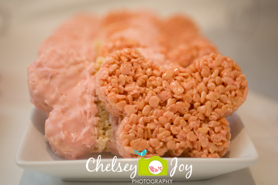 A butterfly rice crispy treat