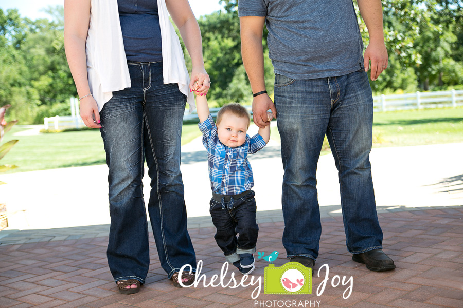 As a Wheaton baby photographer, I took pictures of this adorable 1 year old. 