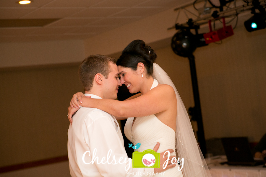 First dance at Hopkins Park wedding. 