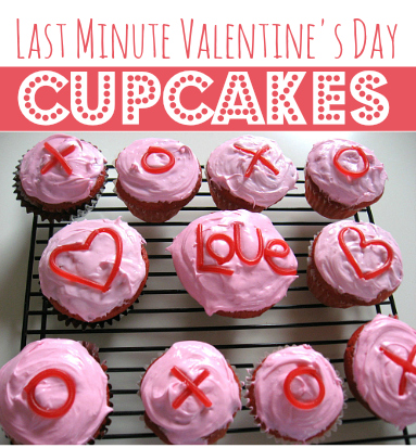 Fun Valentine's Day cupcake recipe for kids