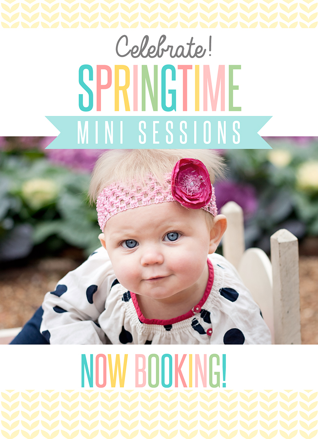 Spring Mini Sessions in Wheaton