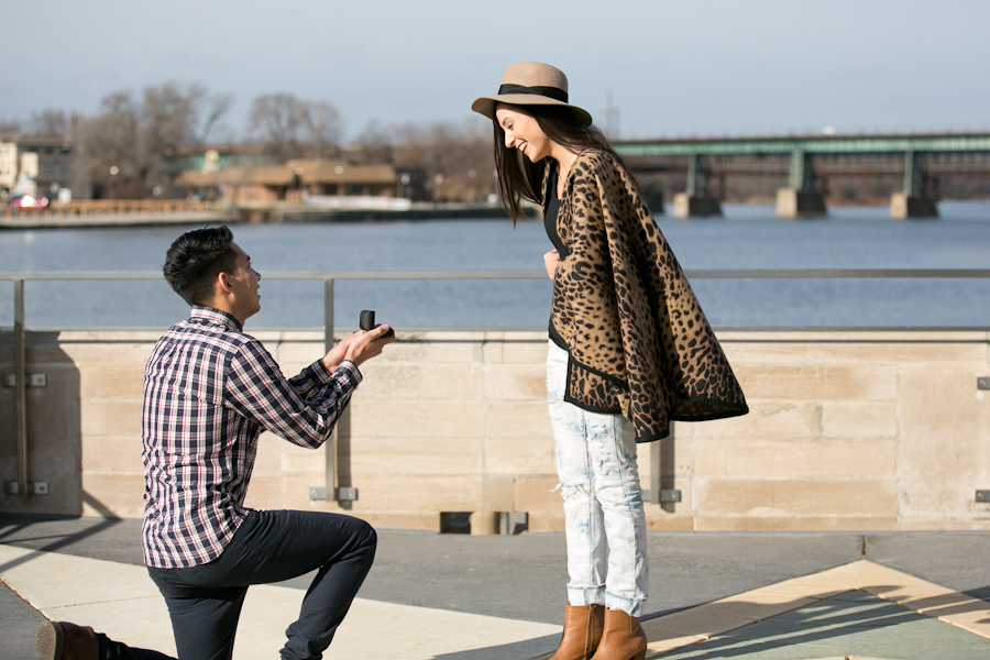 Wheaton Proposal Photographer