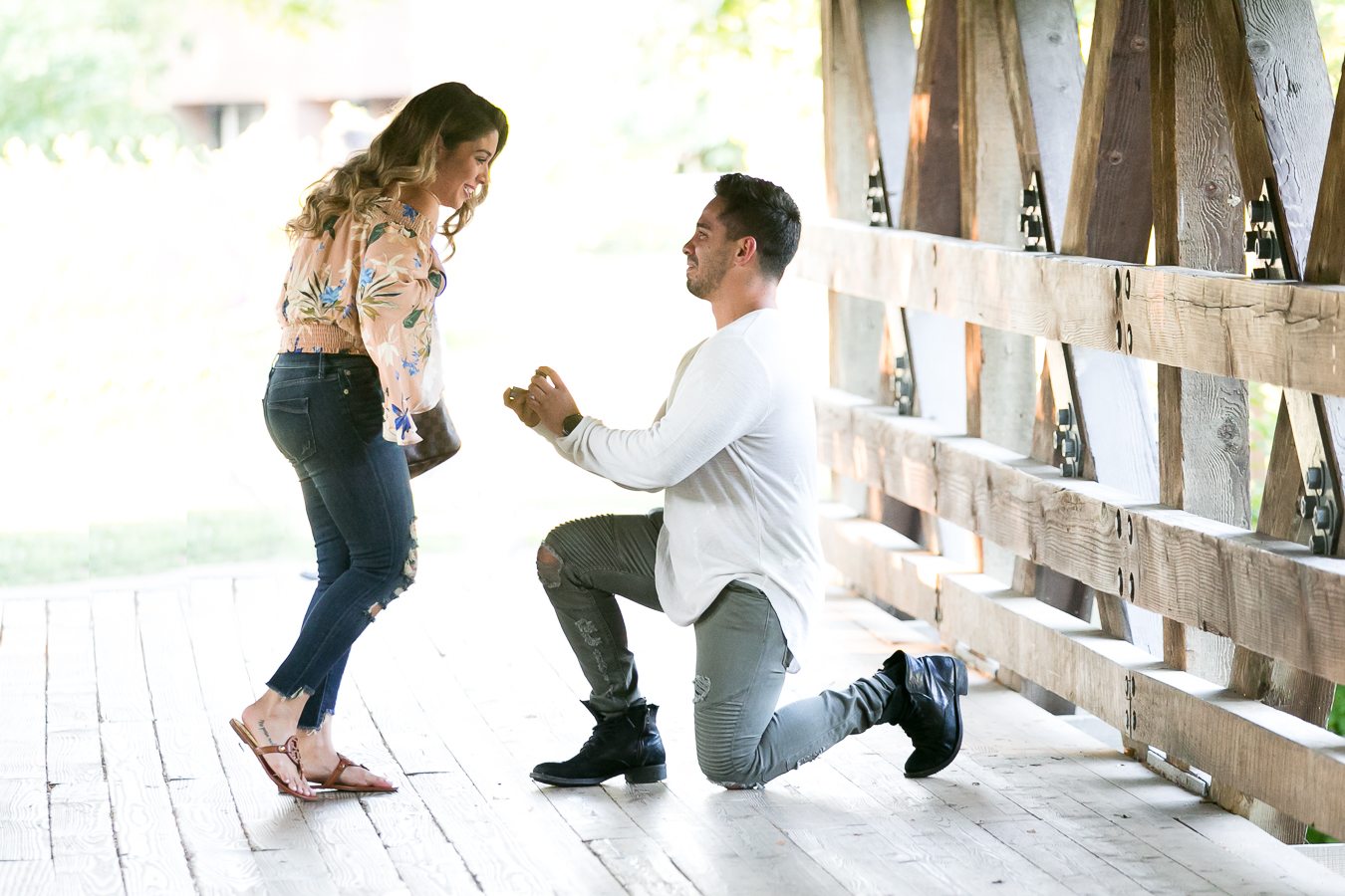 Naperville Surprise Proposal Photographer
