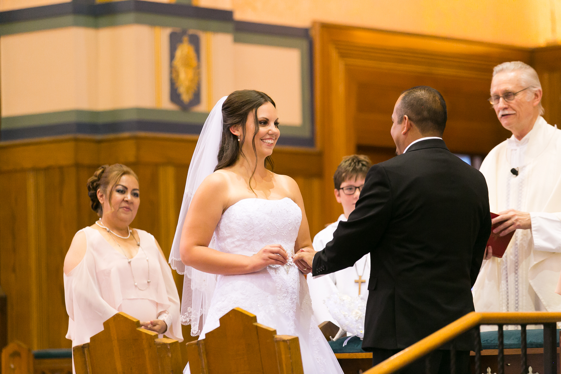 Queen of Angels Church Wedding