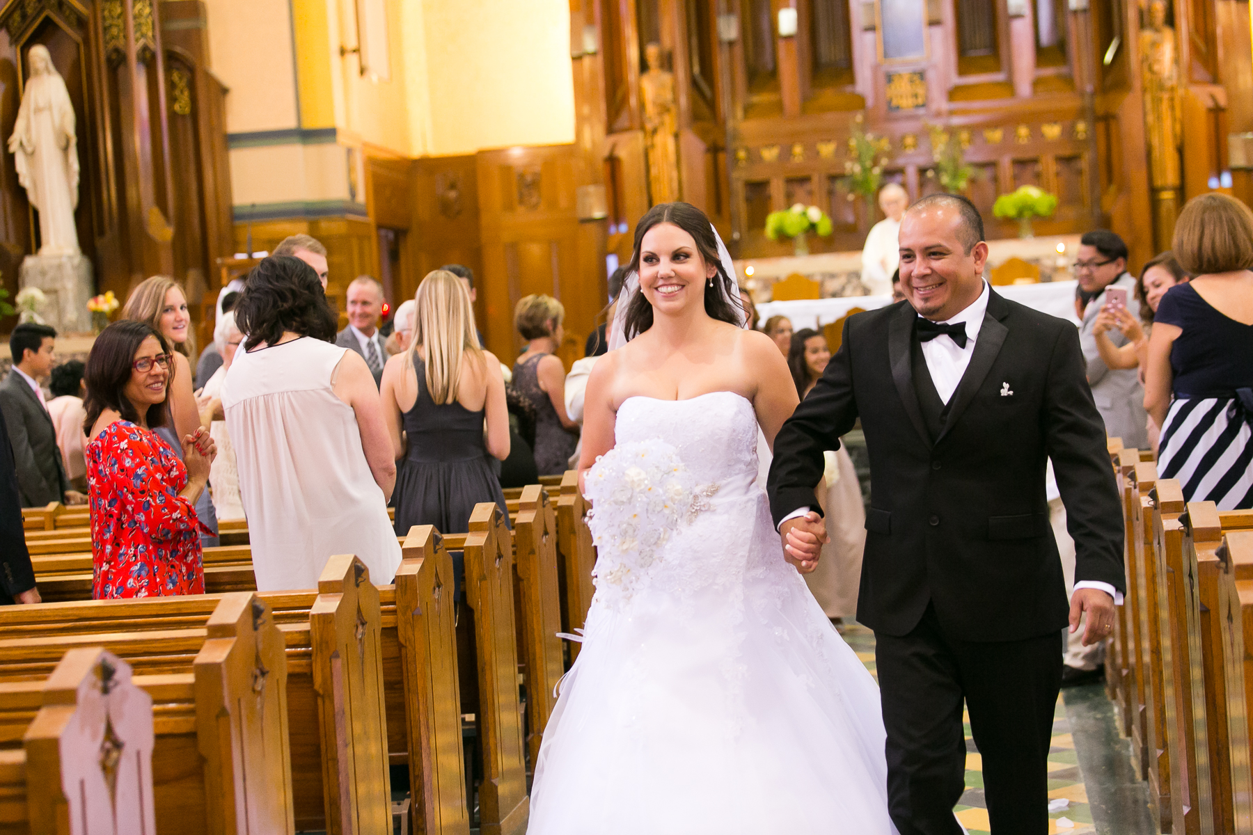 Queen of Angels Church Wedding