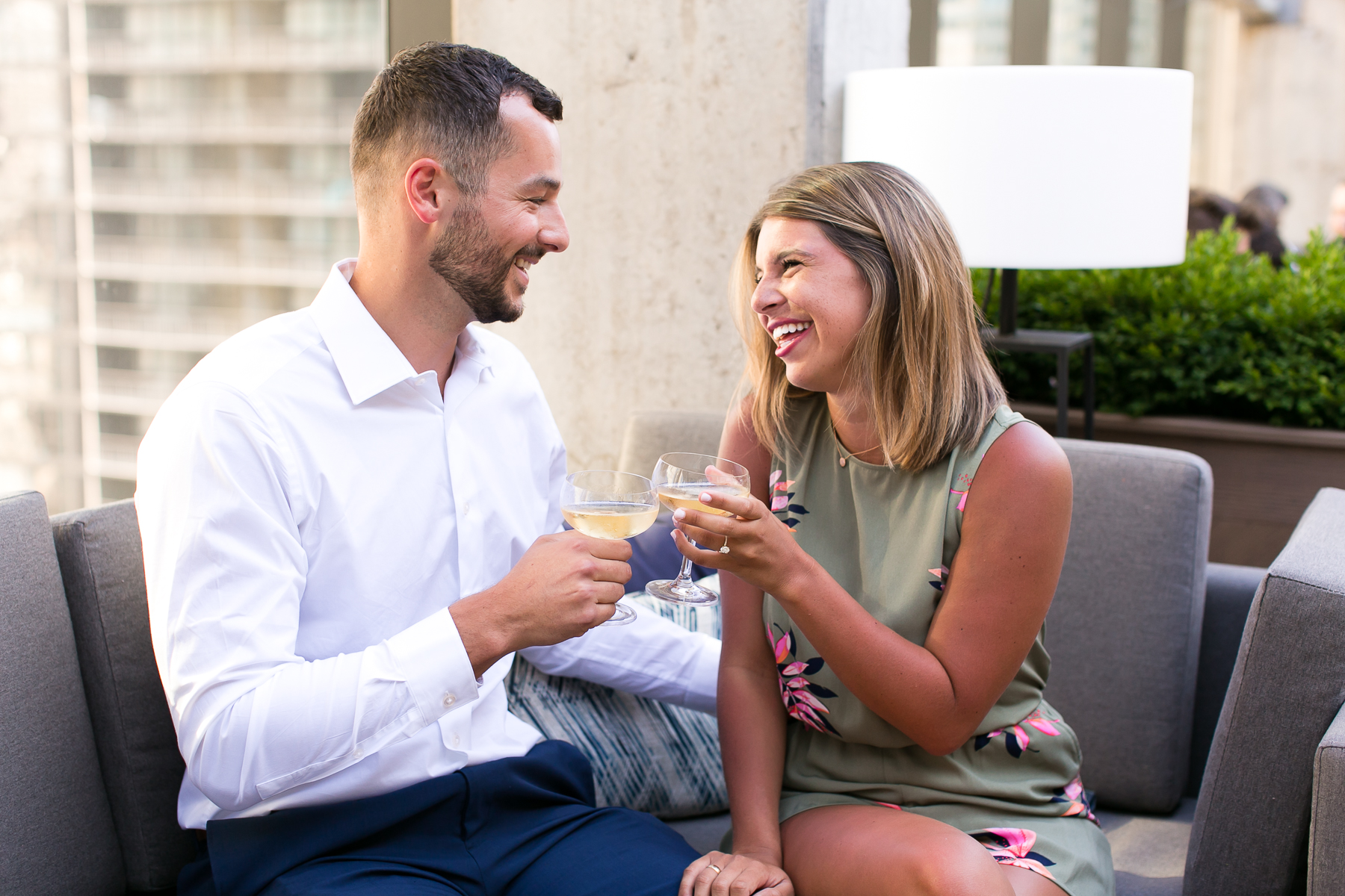 Chicago Surprise Proposal Photographer