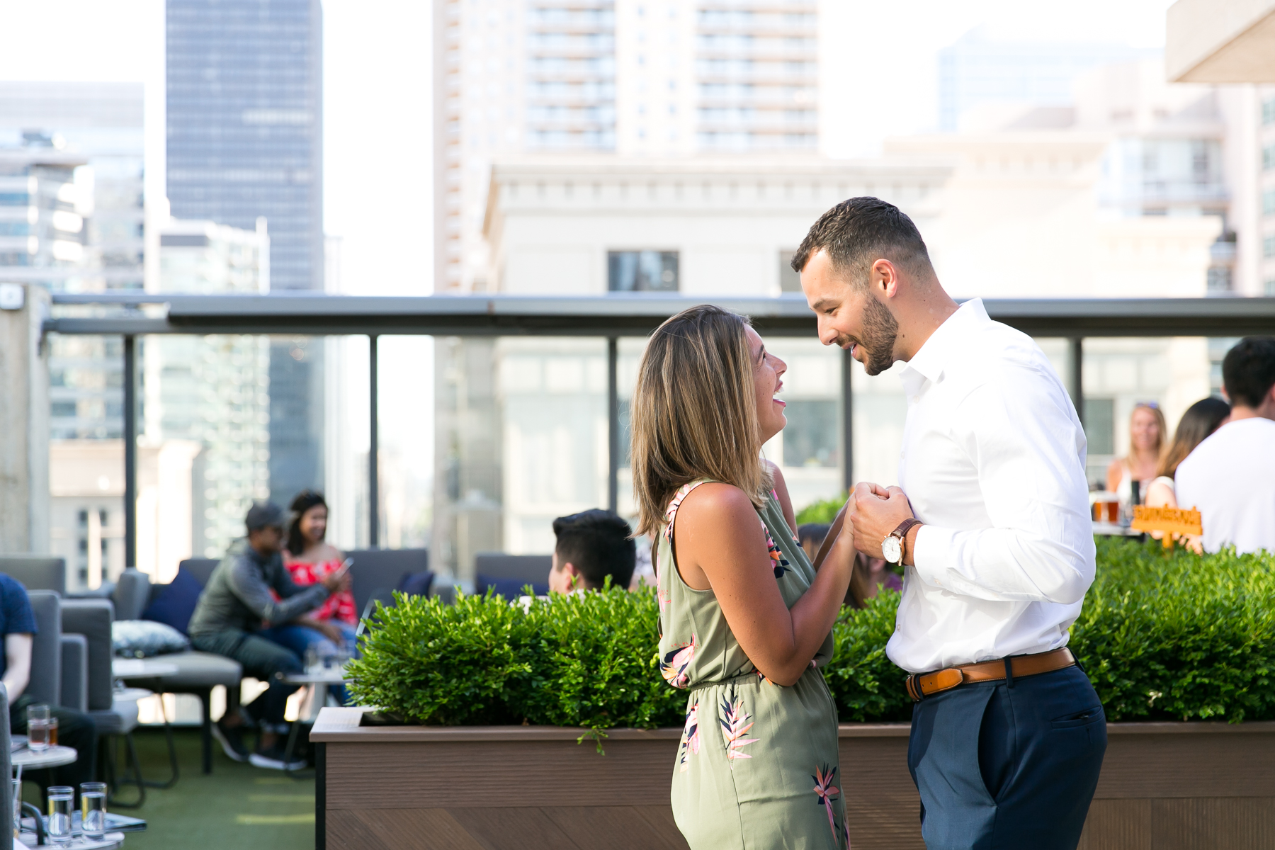 Chicago Surprise Proposal Photographer