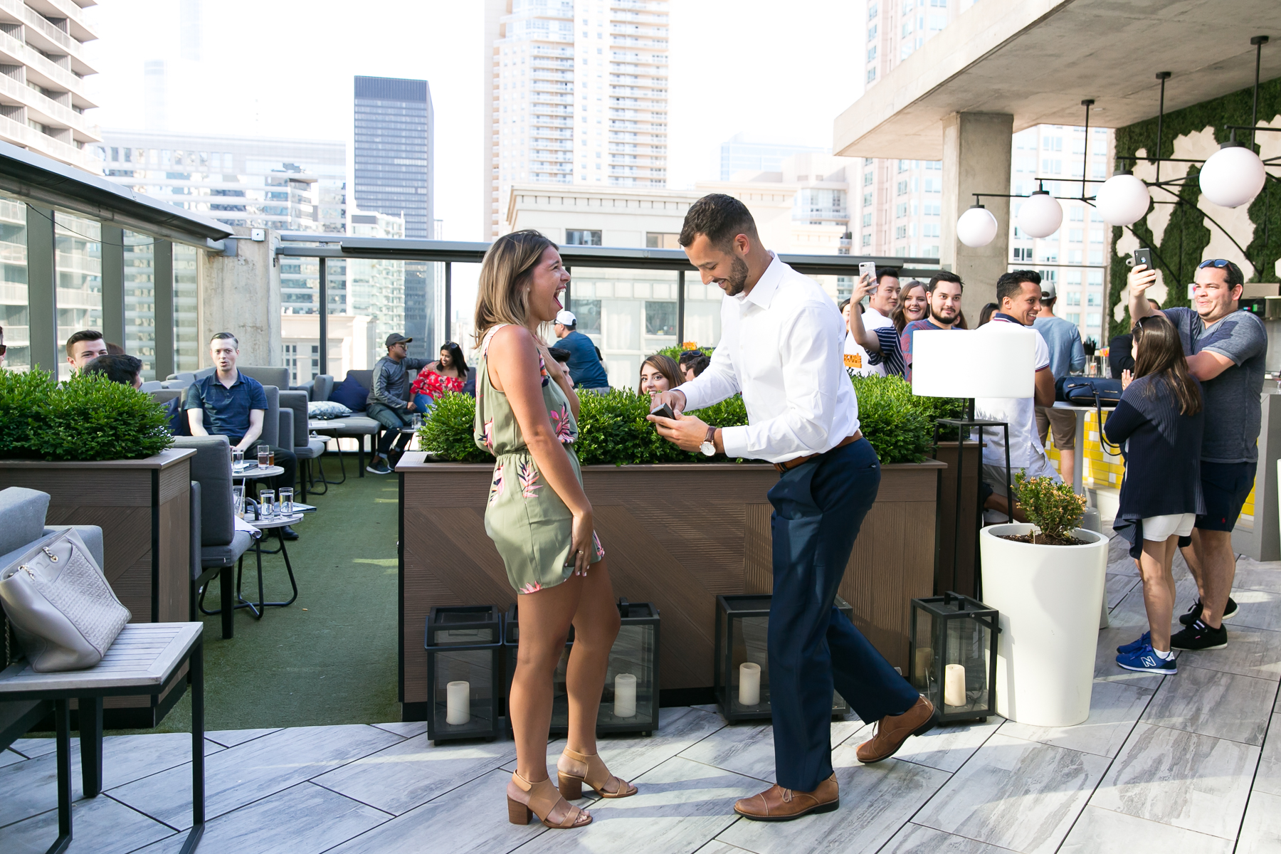 Chicago Surprise Proposal Photographer