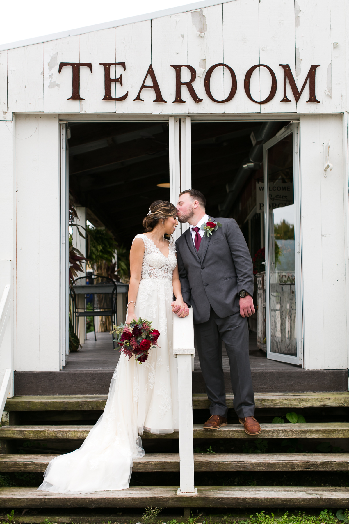 Emerson Creek Pottery and Tearoom Wedding Photographer