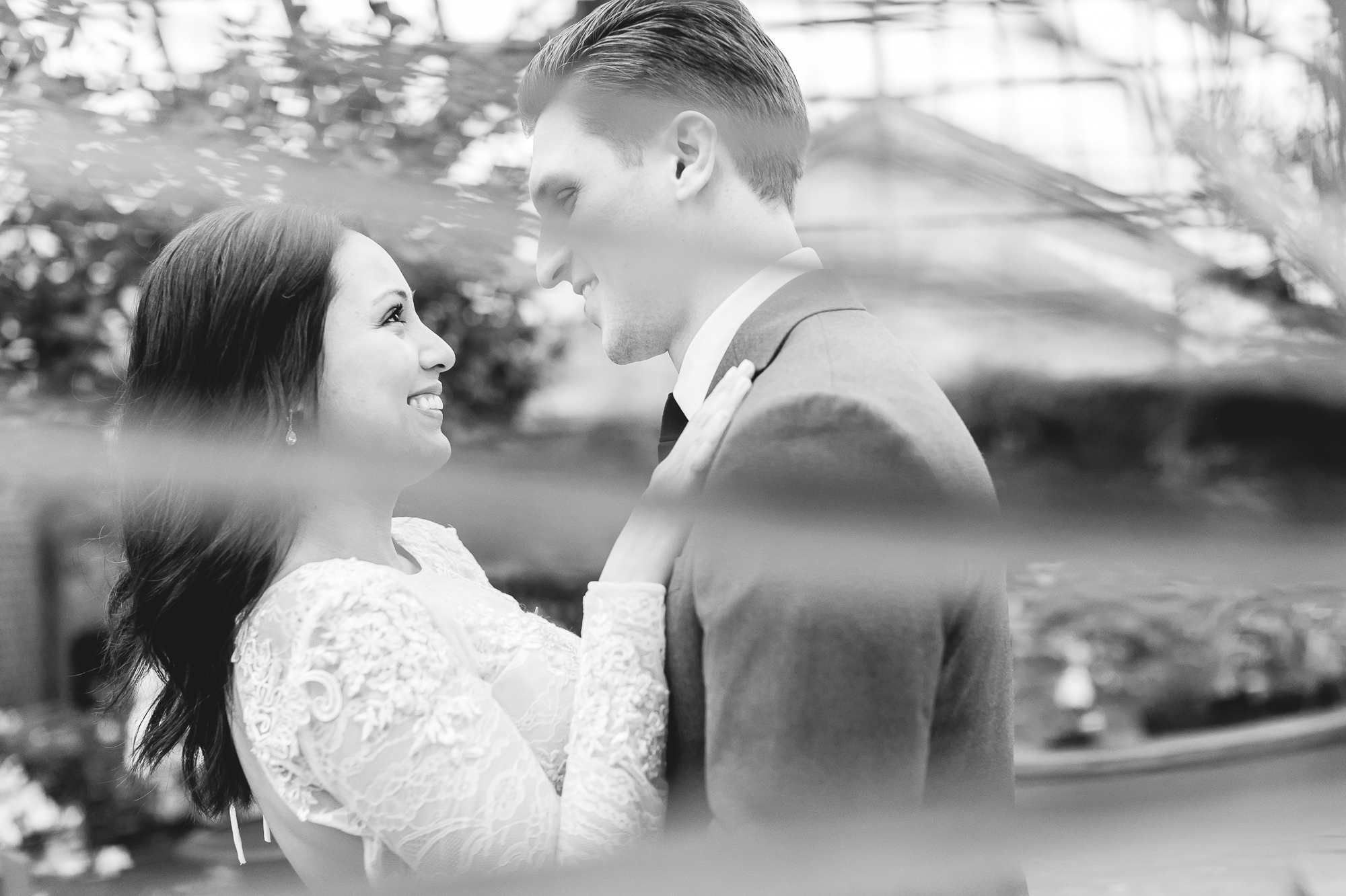 Lincoln Park Conservatory Wedding Photographer