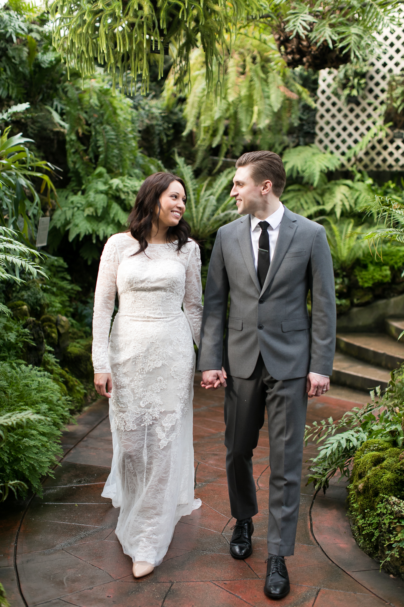 Lincoln Park Conservatory Wedding Photographer