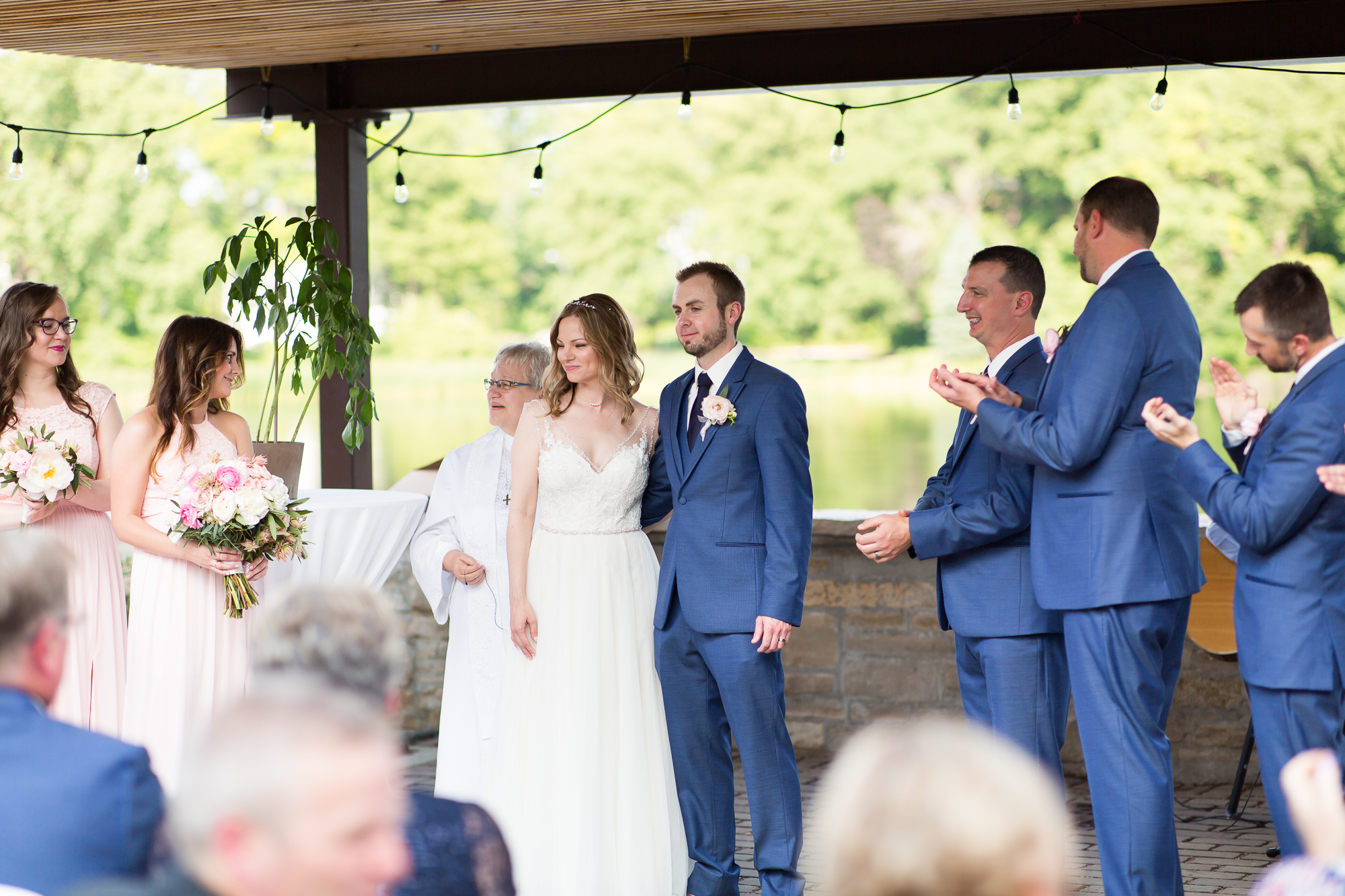 Lake Ellyn Boathouse Wedding Photographer