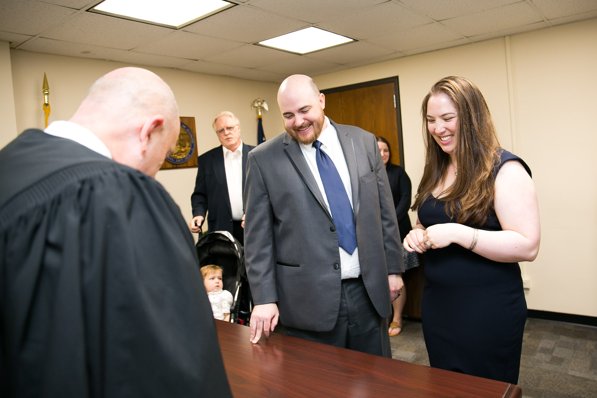 Chicago City Hall Wedding Photographer