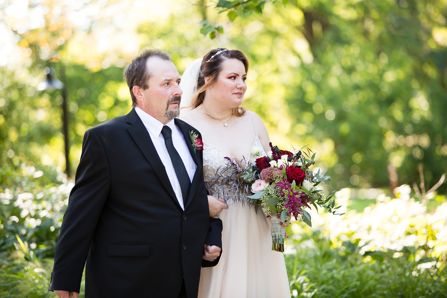 Morton Arboretum Fragrance Garden Wedding