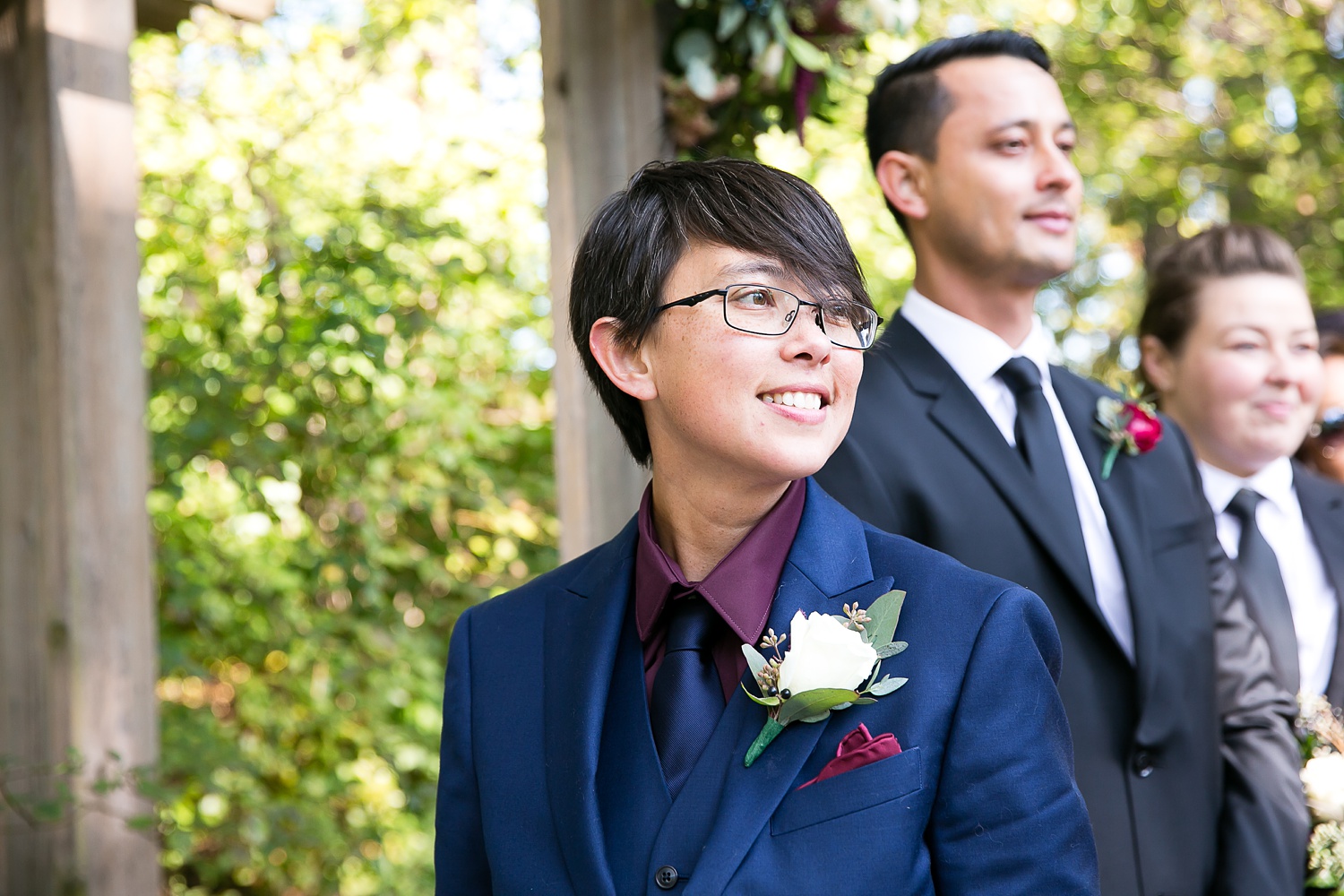 Morton Arboretum Fragrance Garden Wedding