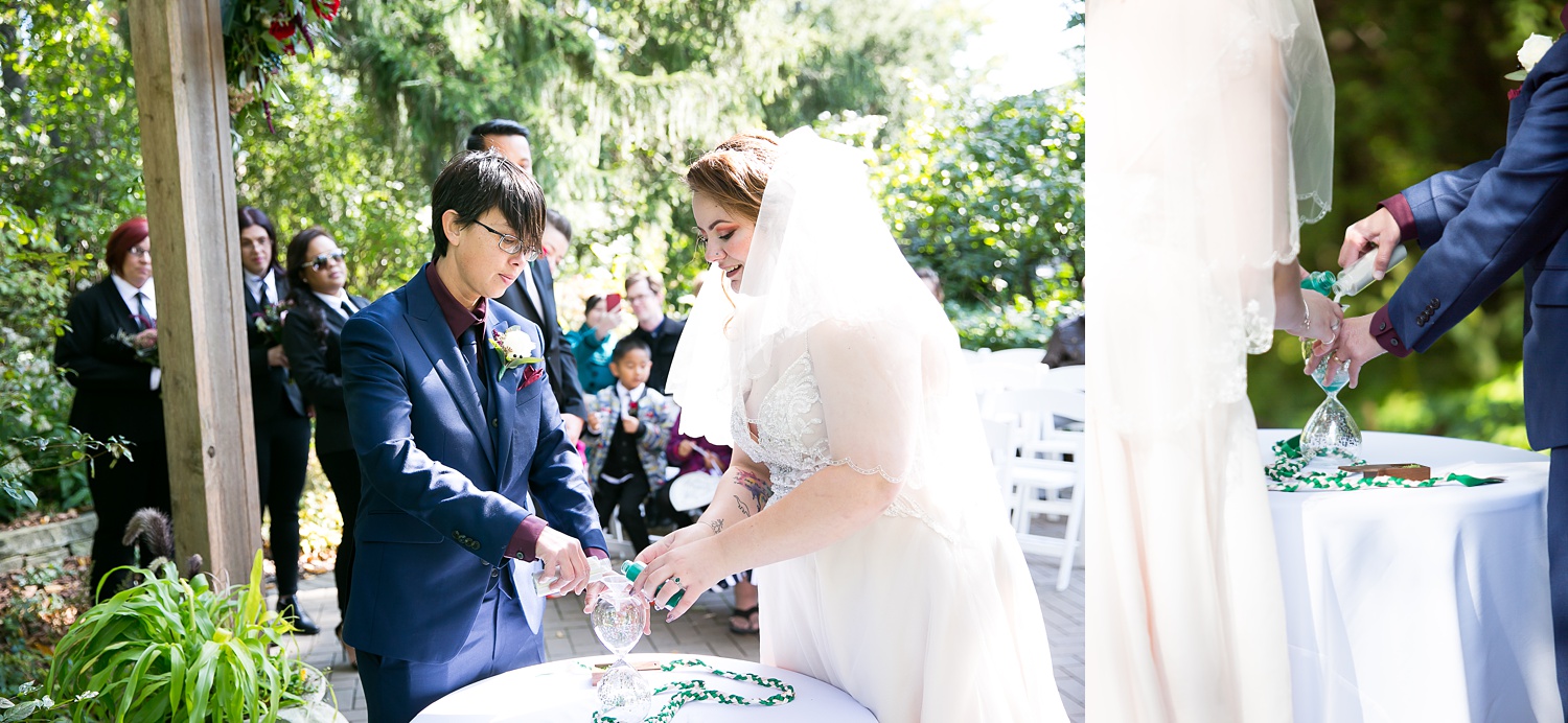 Morton Arboretum Fragrance Garden Wedding