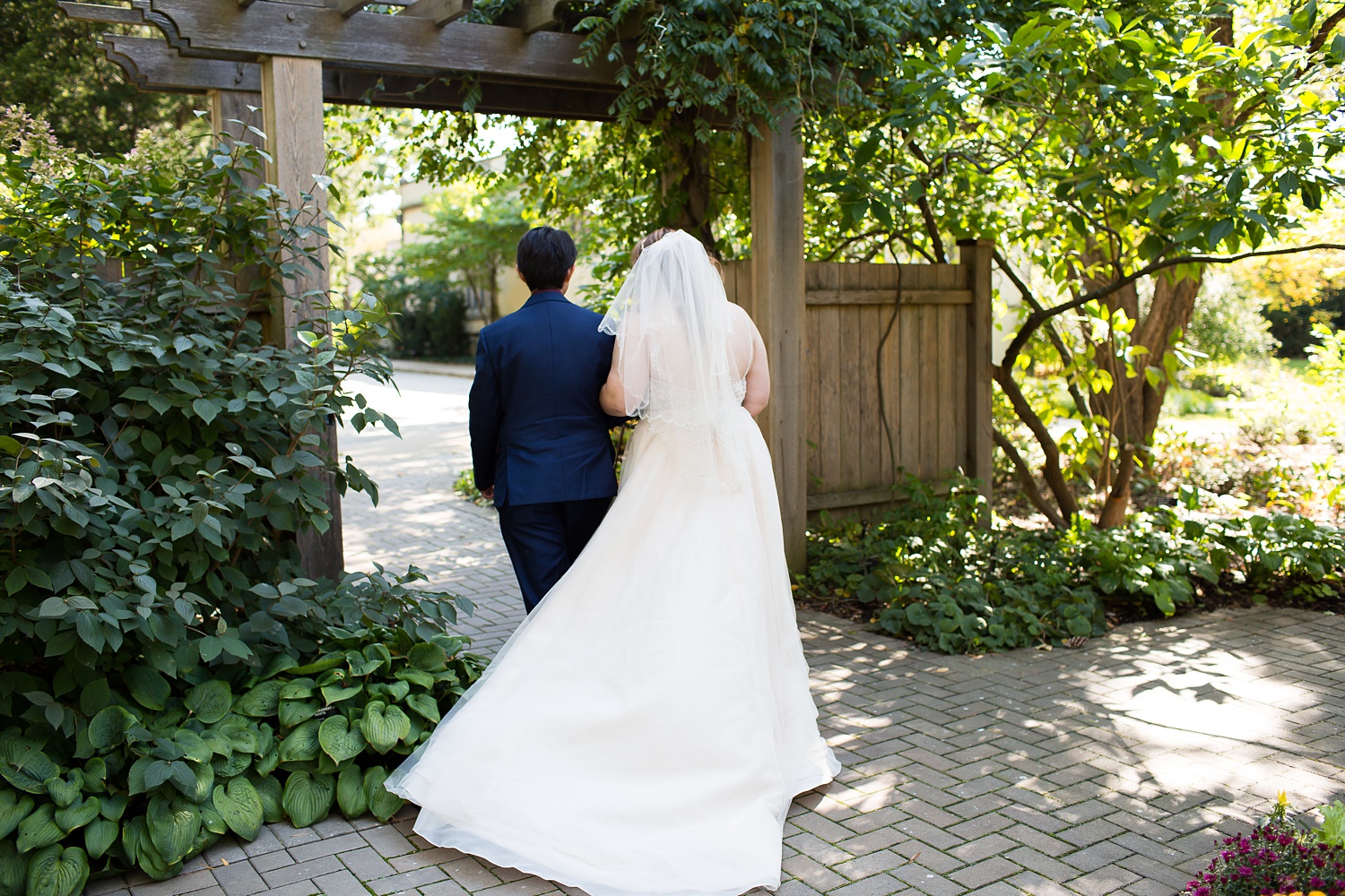 Morton Arboretum Fragrance Garden Wedding