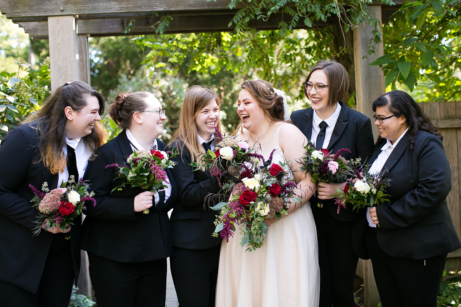 Morton Arboretum Wedding Photos