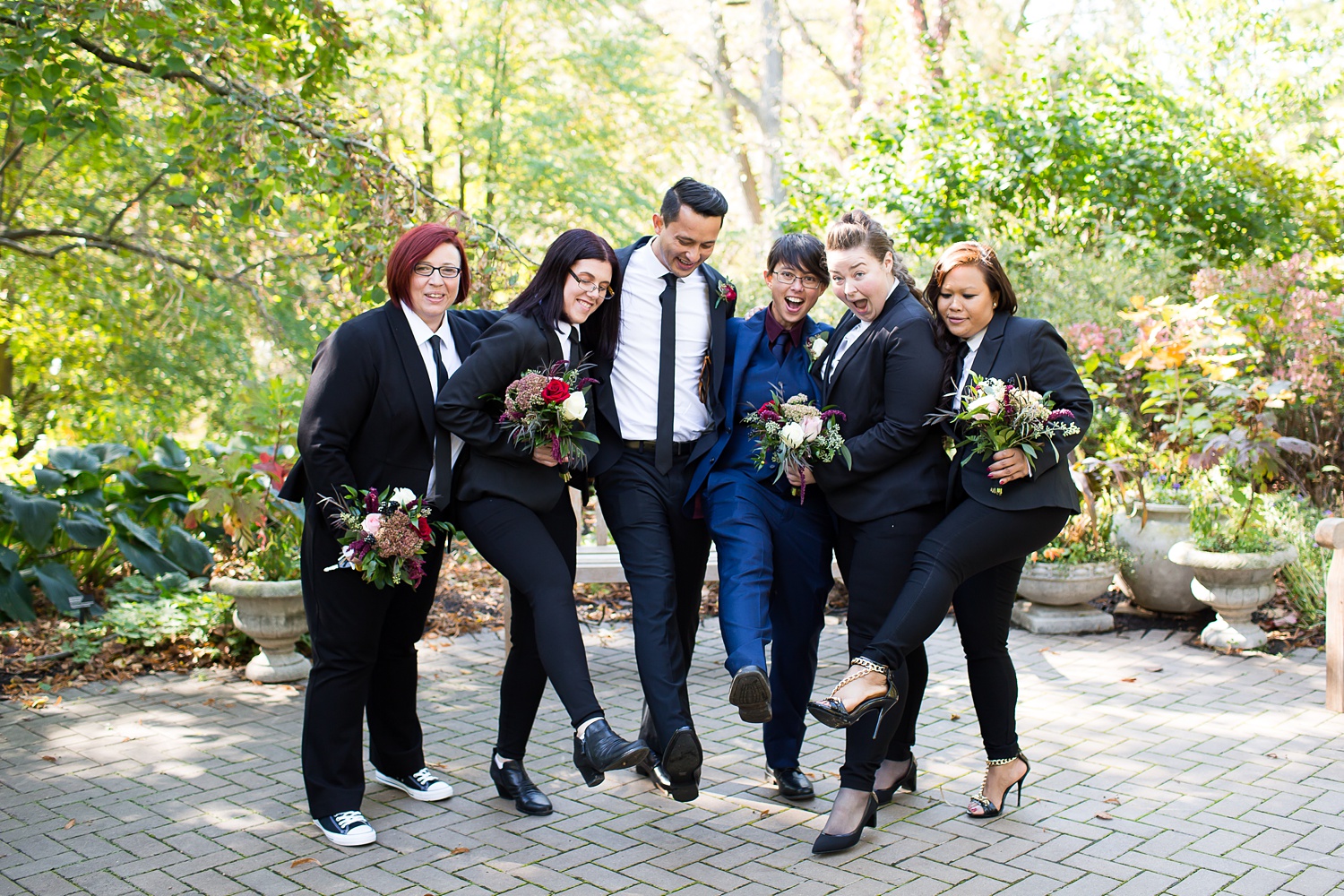 Morton Arboretum Wedding Photos