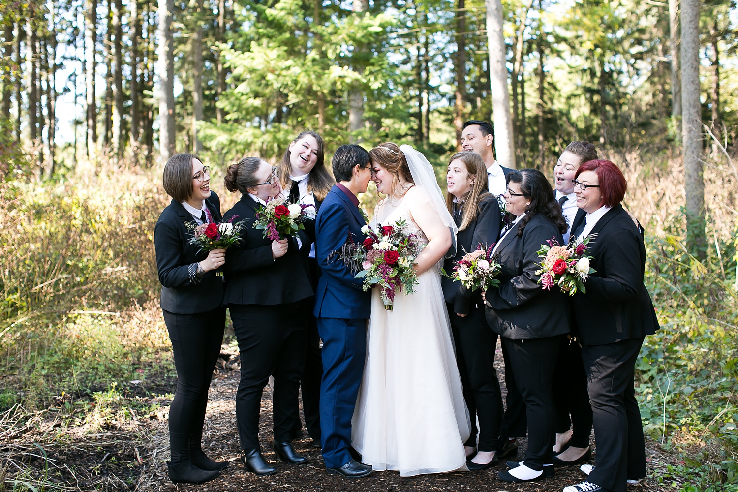 Morton Arboretum Wedding Photos