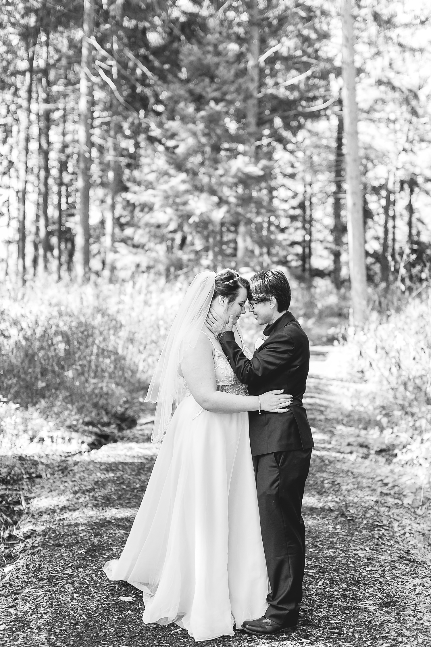 Morton Arboretum Wedding Photos