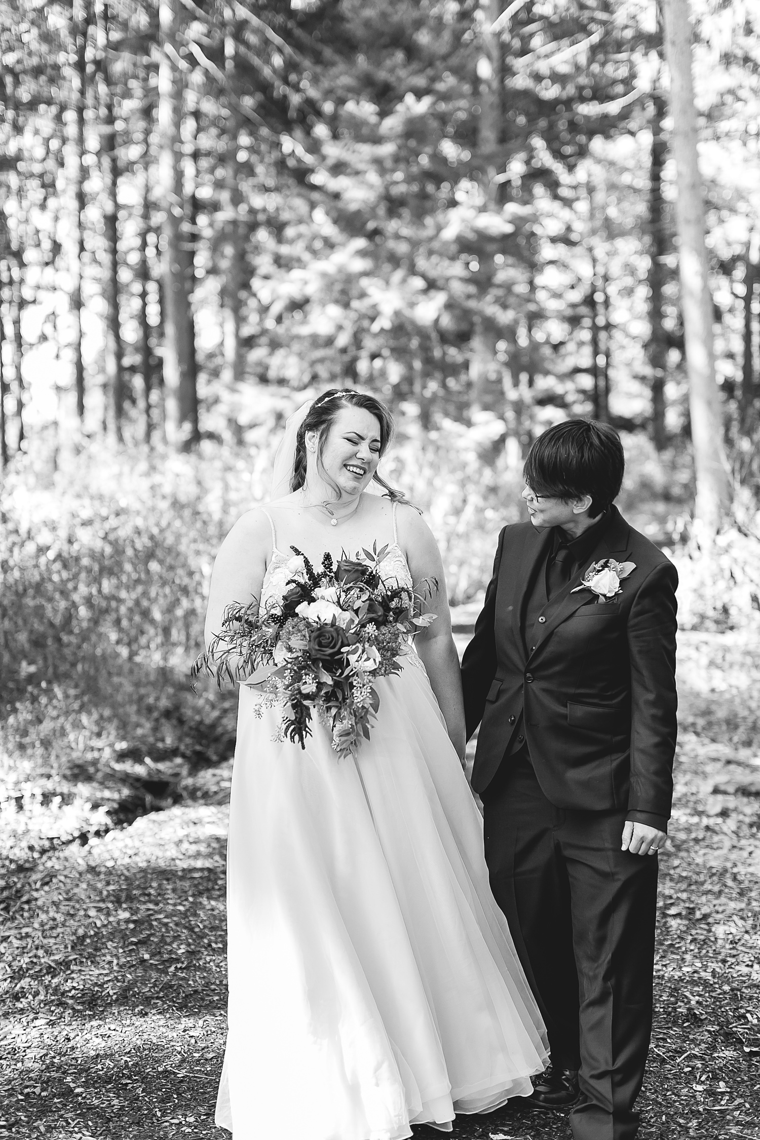 Morton Arboretum Wedding Photos