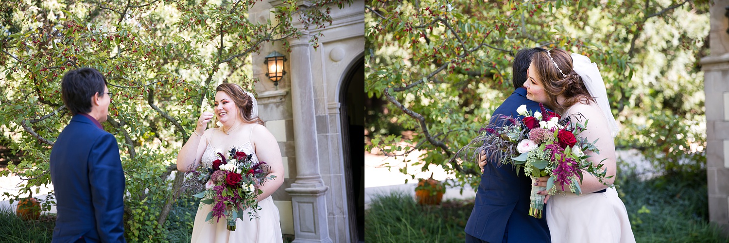 Morton Arboretum Wedding Photos by Chicago IL Wedding Photographer