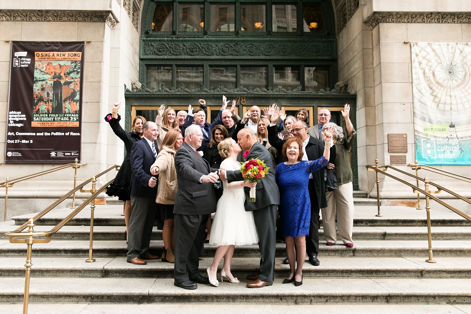 Wedding at Chicago Cultural Center