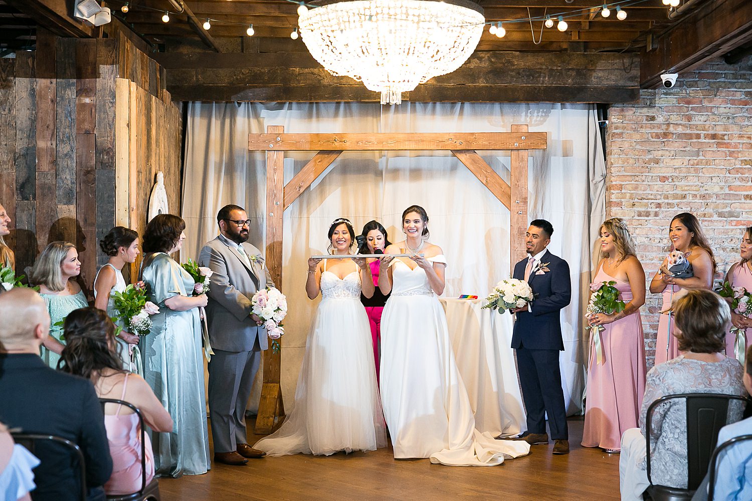 The Haight Elgin wedding ceremony.