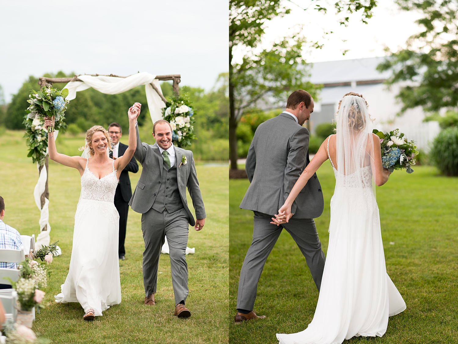 Clarksville TN Wedding Photographer Ceremony Exit