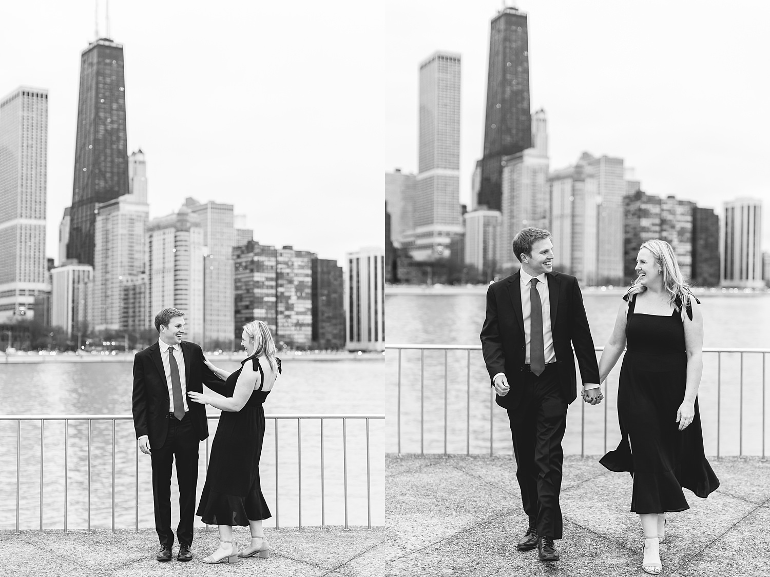 Engagement portraits in Chicago