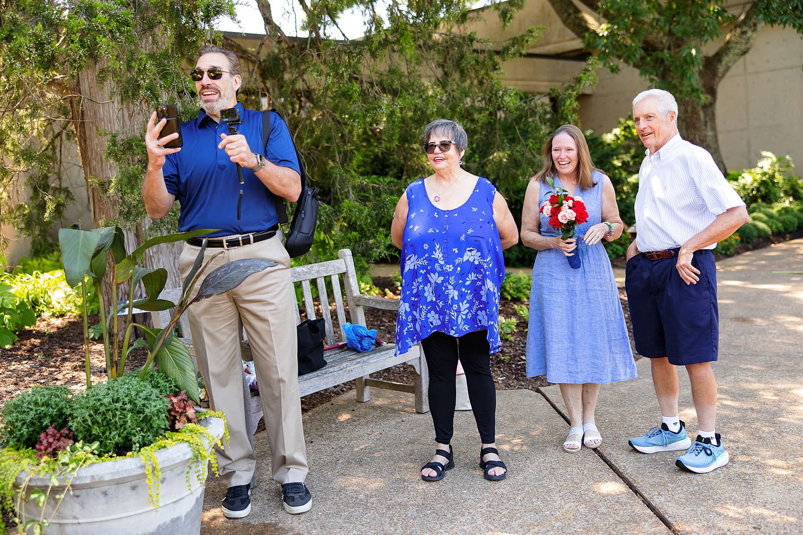 Family celebrates at Cheekwood